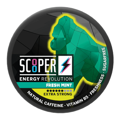 Scooper Energy Mint EXTRA STRONG Snus